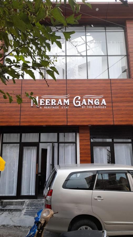 Meeram Ganga, A Heritage Stay By The Ganges At Triveni Ghat ริชิเคช ภายนอก รูปภาพ